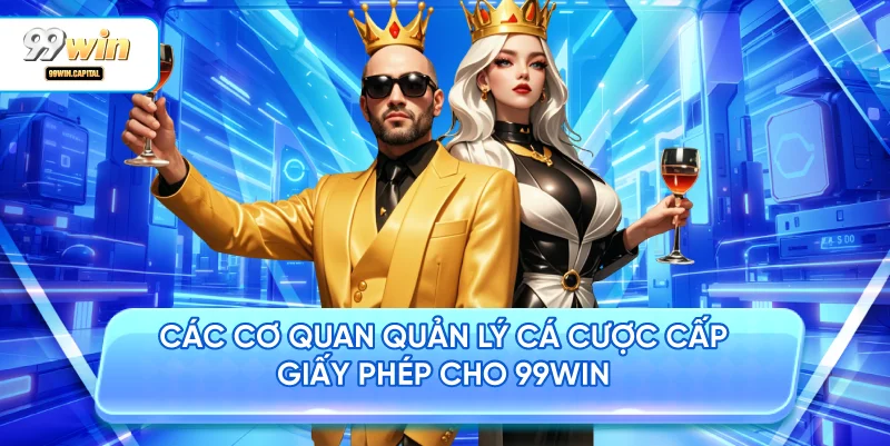 Các Cơ Quan Quản Lý Cá Cược Cấp Giấy Phép Cho 99WIN